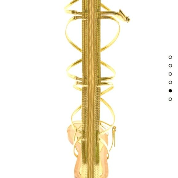 ZARA  MULTI STRAP FLAT SANDALS with buckle detail bloggers favorite - Picture 7 of 12